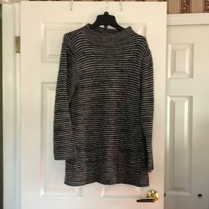 Cotton tunic sweater